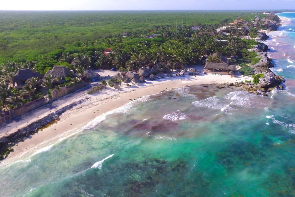 Zamas Hotel Tulum Exteriör bild
